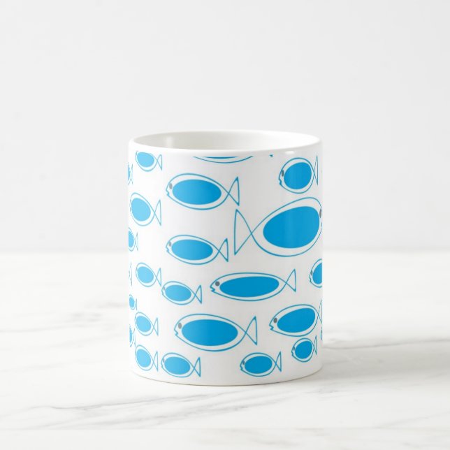 Swimming Upstream Coffee Mug (Center)