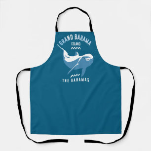 Swimming with Dolphins Grand Bahama Scuba Diving Apron