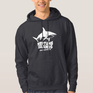 Swimming With Great White Sharks Neptune Islands Hoodie