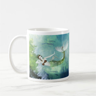 Swimming with Salmon Mug