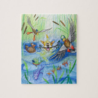 Swimming With Turbo Jigsaw Puzzle