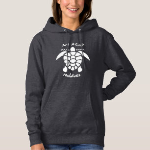 Swimming With Turtles at The Maldives on Ari Atoll Hoodie