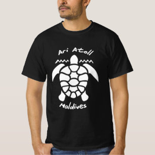 Swimming With Turtles at The Maldives on Ari Atoll T-Shirt