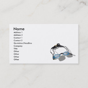 SwimmingGoggles091210, Name, Address 1, Address... Business Card