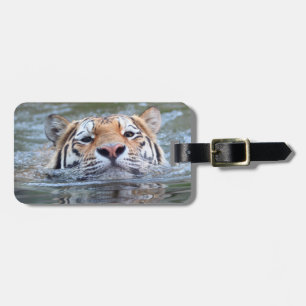 SwimmingTiger20150901 Luggage Tag