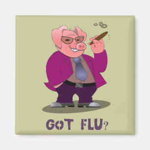 Swine Flu Magnet