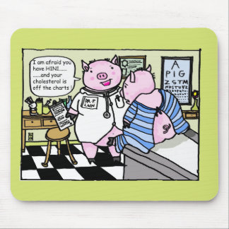 swine flu mouse pad