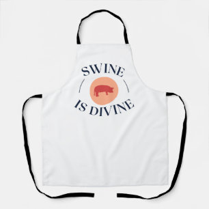 Swine Is Divine Apron