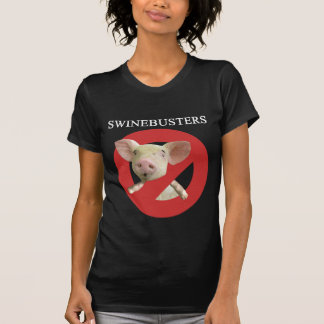 Swinebusters Dark Ladies T-shirt