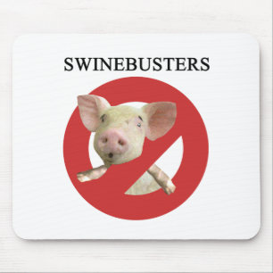 Swinebusters! Mouse Pad
