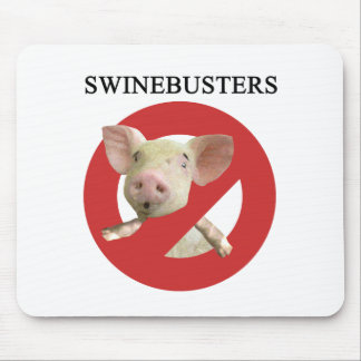 Swinebusters! Mouse Pad
