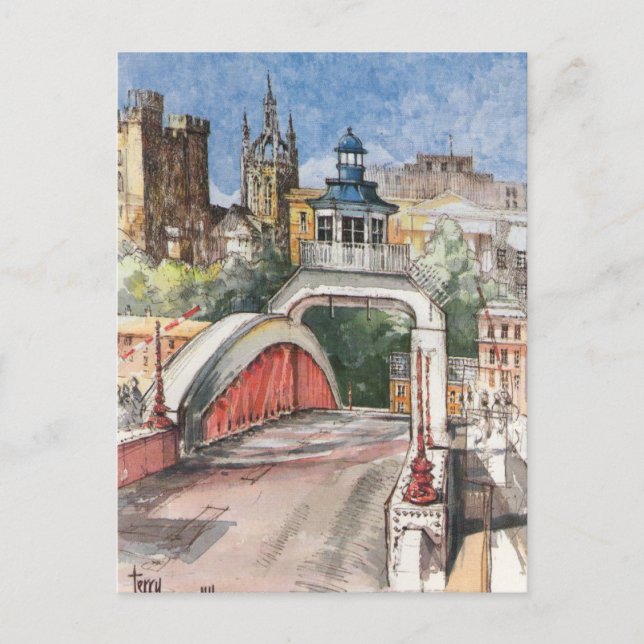 Swing Bridge Postcard (Front)