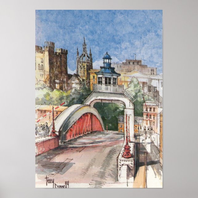 Swing Bridge Poster/Print Poster (Front)