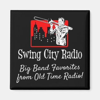 Swing City Radio Magnet