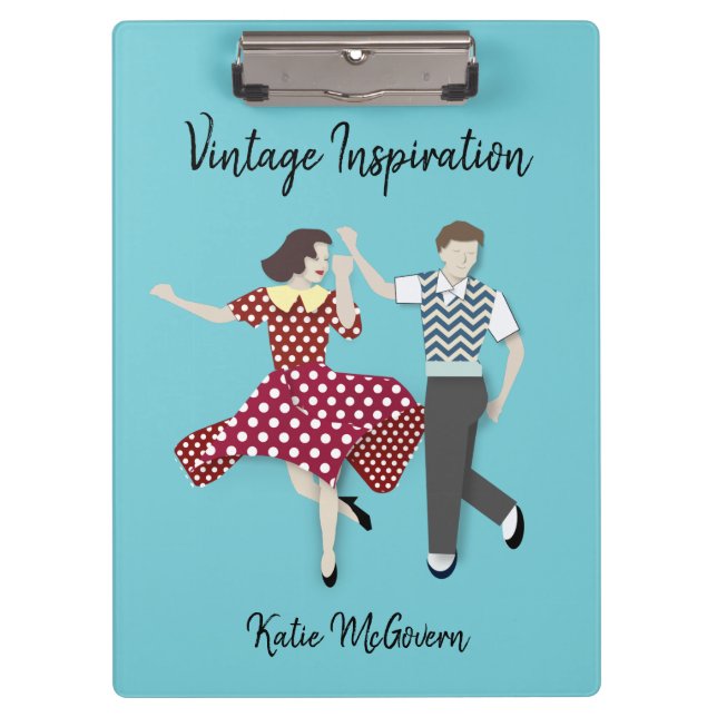 Swing Dance Clipboard (Front)