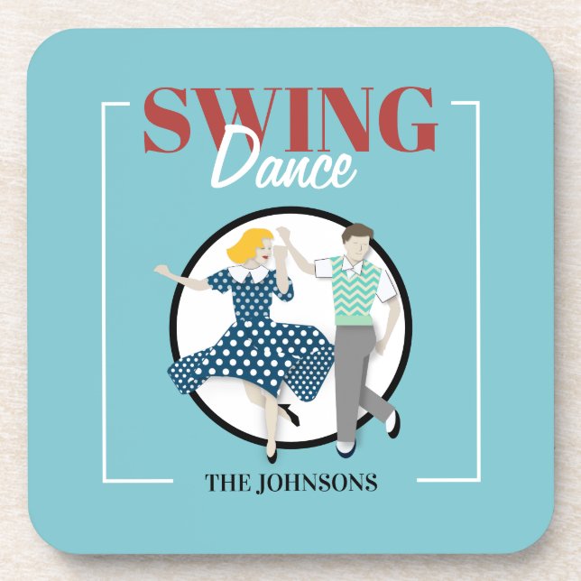 Swing Dance Coaster (Front)