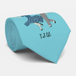 Swing Dance Couple Tie