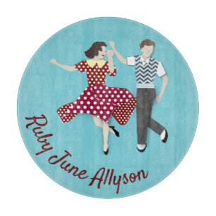 Swing Dance Cutting Board