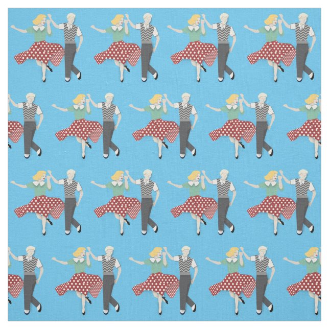 Swing Dance Fabric (Swatch)