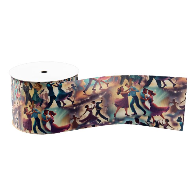 Swing Dance Grosgrain Ribbon (Spool)