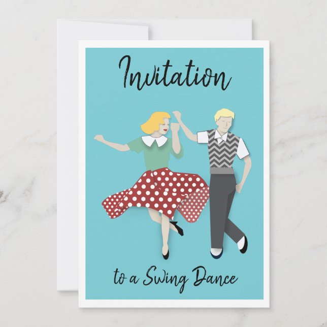 Swing Dance Invitation (Front)