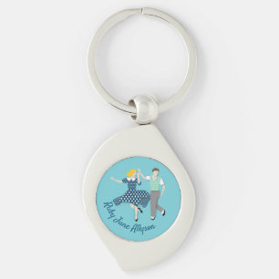 Swing Dance Key Ring