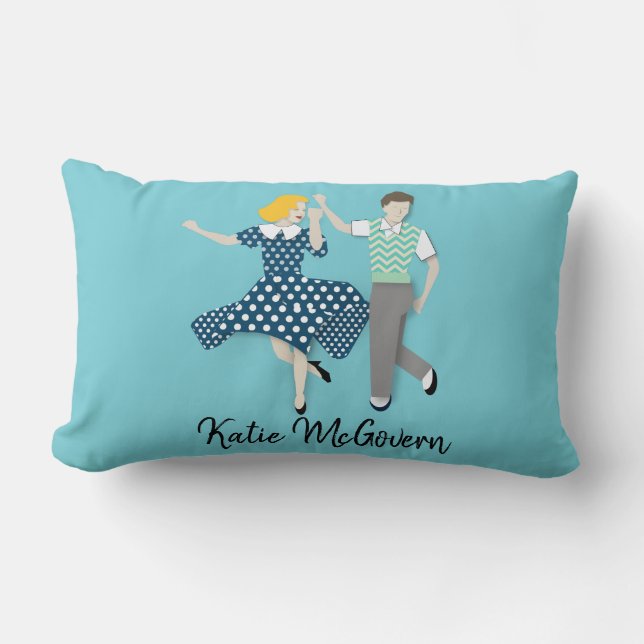 Swing Dance Lumbar Cushion (Front)