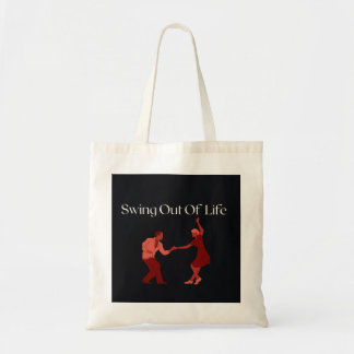 swing dance tote bag swing out of life