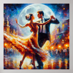 Swing Dancing Ballroom Dancing Dancer Dance Poster