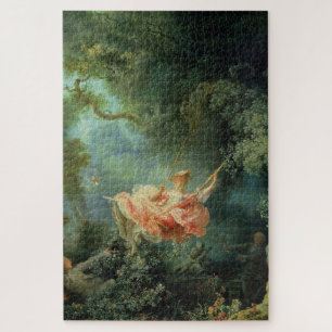 Swing Jean-Honoré Fragonard Famous Rococo Art  Jigsaw Puzzle
