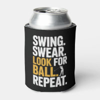 Swing Swear Look For Ball Repeat Golf Golfers Golf