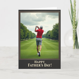 Swing Time Fathers Day Card