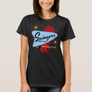 Swinger Lifestyle Upside Down Pineapple Modern Pi T-Shirt
