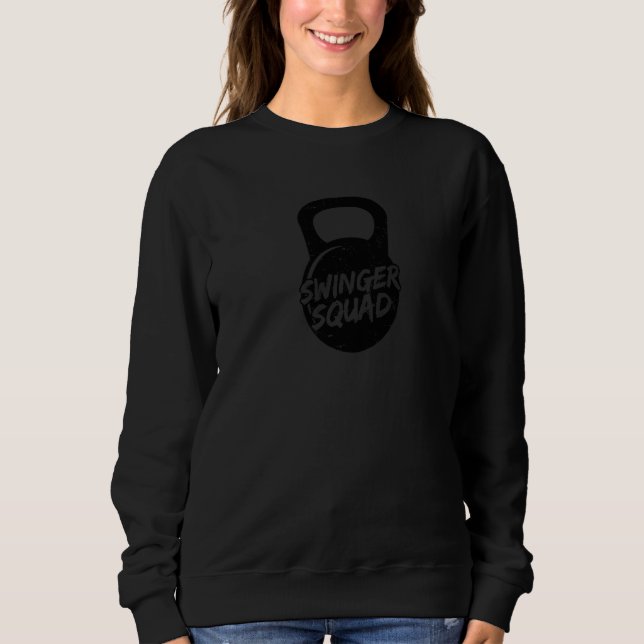 Swinger Squad Kettlebell Sweatshirt (Front)
