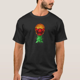 Swinger Upside Down Bad Pineapple Samurai Demon Ma T-Shirt