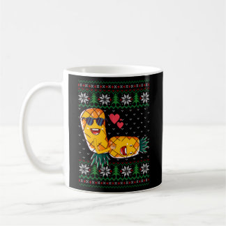 Swinger Upside Down Pineapple Making Love Ugly Pat Coffee Mug