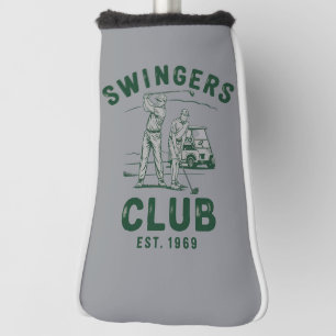 Swingers Club Funny Sarcastic Golfing Golfer Golf Head Cover