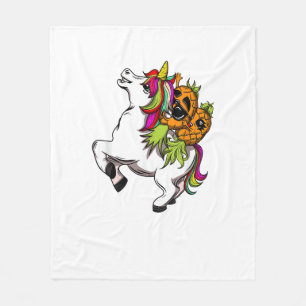 Swingers Couple Pineapple Swinging On A Unicorn Sw Fleece Blanket