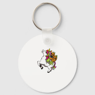 Swingers Couple Pineapple Swinging On A Unicorn Sw Key Ring
