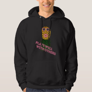 Swingers Plays Well with Others, Upside down pinea Hoodie