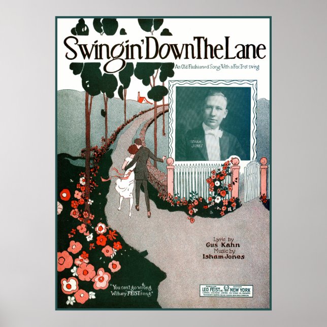 Swingin Down The Lane by Isham Jones Poster (Front)