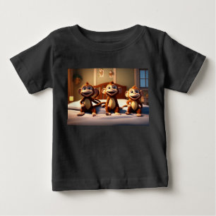Swingin' Monkeys Baby T-Shirt