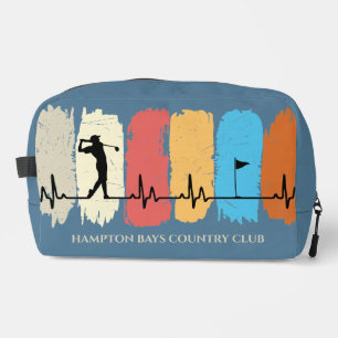 Swingin' Style: Retro Golf Custom Dopp Kit