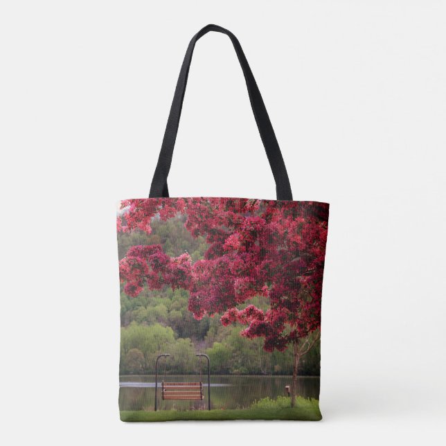 Swinging Bench Tote Bag (Back)