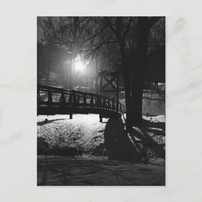 Swinging Bridge Postcard (Front)