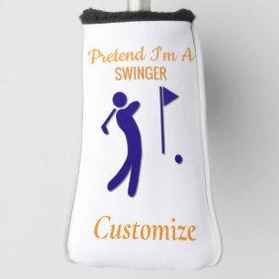 Swinging Golfer Thunder_Thunder_Cove Golf Head Cover