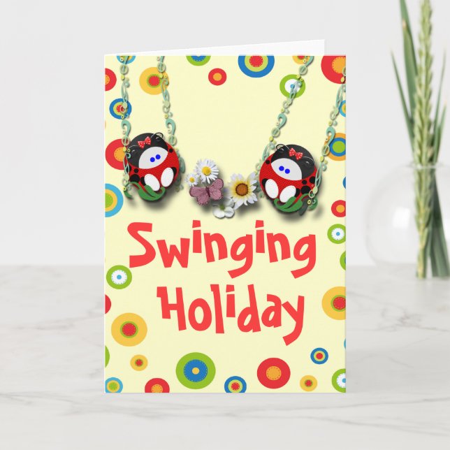 Swinging Holiday Card (Front)