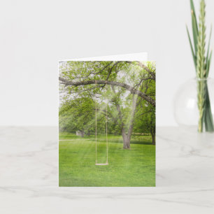 Swinging In The Sunlight Card