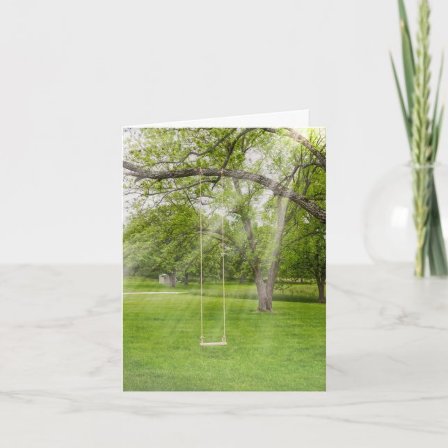 Swinging In The Sunlight Card (Front)