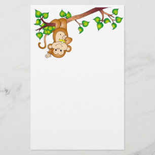Swinging Monkey Stationary Stationery